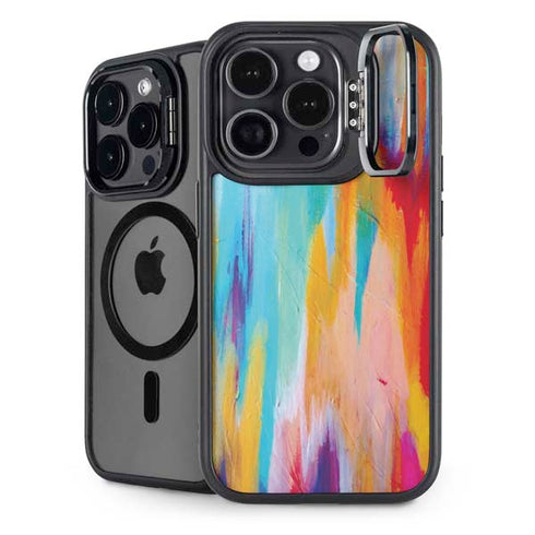 Multicolor Brush Stroke by Etta Vee iPhone Cases